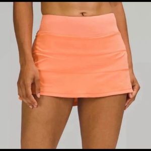 Lululemon sz 4 pace rival skirt, NWT, apricot